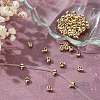 60Pcs Brass Crimp Beads KK-HY0004-18-4