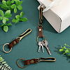 4Pcs Alloy U Shape Belt Hook Keychains KEYC-SC0002-19A-4