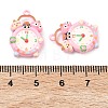 Baking Paint Alloy Pendants FIND-G109-05-3