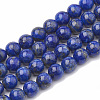 Natural Lapis Lazuli Beads Strands G-S333-8mm-013-4