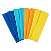 8Pcs 4 Colors Milk Silk Cloth Hair Bands OHAR-TAD0001-01B-2