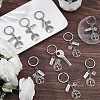 20Pcs Alloy Keychains KEYC-SC00050-4