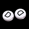 Opaque Acrylic European Beads AC-CBA3BDD-01D-2