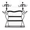 Lady Iron Earrings Storage Rack PW-WG08CDD-01-1