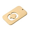 304 Stainless Steel Pendants STAS-D200-01Q-G-2