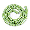 AB Color Plated Opaque Glass Beads Strands LS-GLAA-T026-3x6mm-P05-2