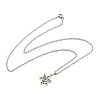 201 Stainless Steel Pendant Necklaces NJEW-H030-07P-2