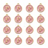 Golden Plated Alloy Enamel Charms LS-ENAM-S118-07P-2