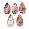 Natural Mexican Agate Pendants G-K381-07-1
