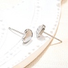 Tarnish Resistant 304 Stainless Steel Ear Studs STAS-I071-17P-1