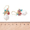 Baroque Natural Keshi Pearl Dangle Earrings EJEW-JE07037-3