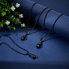 4Pcs Alloy Boxing Gloves Pendant Necklaces NJEW-UN0001-63EB-2
