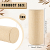 Wood Covered with Linen Headband Holder Organizer for Girls Women ODIS-WH0007-94-2