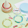 DIY Curved Tube Bracelet Making Kit DIY-DC0001-89-4