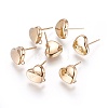 304 Stainless Steel Stud Earring Findings STAS-I115-05G-NF-1