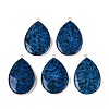 Dyed Natural Sesame Jasper/Kiwi Jasper Big Pendants G-Q606-05A-01-1