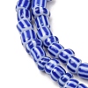 Handmade Lampwork Beads Strands BLOW-K001-01B-14-3