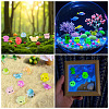 12Pcs 6 Style Fuuny Luminous Resin Vegetable Duck Diaplay Decoration RESI-TAD0001-03-7