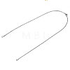 304 Stainless Steel Cable Chain Necklace Making STAS-T040-PJ208-1-54-2