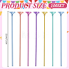 100 Bags Plastic Balloon Clips Holders DIY-WR0005-66B-2