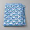 Fish Scale Pattern Polyester Fabric DIY-WH20081-103B-1