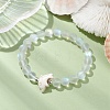 Beach Dolphin Dyed Synthetic Turquoise Bead Bracelets BJEW-JB10251-03-4