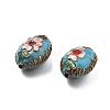 Handmade Cloisonne Beads CLB-Q002-09B-2