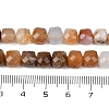 Natural Blue Chalcedony Beads Strands G-H078-C45-6mm-5