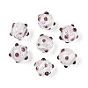 Handmade Foil Lampwork Beads Strands FOIL-T008-02B-2