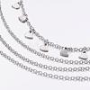 316 Surgical Stainless Steel Tiered Necklaces NJEW-JN01951-2