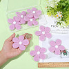 8Pcs Daisy Flower Wool Felt Fabric Costume Accessories AJEW-PH0008-82C-3