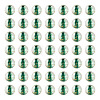 100Pcs Crackle Transparent Glass Beads GLAA-TADJ0001-12F-2
