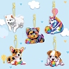 DIY Diamond Painting Dog Keychain Kits PW-WG5C28C-01-1