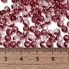 Transparent Colours Glass Round Beads SEED-F006-05A-04-4