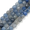 Natural Blue Aventurine Beads Strands G-E571-A10-04-1