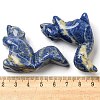 Natural Sodalite Carved Healing Squirrel Figurines DJEW-D012-01C-3