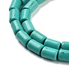 Synthetic Turquoise Beads Strands TURQ-G120-4x6mm-13-2