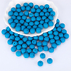 Round Silicone Focal Beads SI-JX0046A-34-1