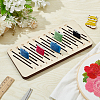 Wood Sewing Thread Winding Boards AJEW-WH0473-50-5