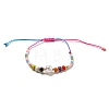  Colorful Beaded Bracelet Sweet and Cute Girl Style Adjustable Imitation Pearl Bracelet Versatile Bracelet AR4716-7-2