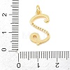 Brass Micro Pave Clear Cubic Zirconia Pendants CU-CBA7939-01Z-G-3