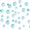 120Pcs 4 Style Natural Howlite Beads G-CA0001-24-1