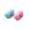 Opaque Acrylic Beads OACR-H051-08-2