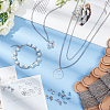 BENECREAT DIY Chain Jewelry Set Making Kit DIY-BC0012-29-5