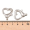Alloy Lobster Claw Clasp STAS-B121-02P-05-1-3