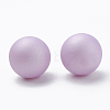 Eco-Friendly Plastic Imitation Pearl Beads X-MACR-S277-3mm-B-4
