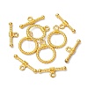 Tibetan Style Alloy Toggle Clasps TIBE-EA9138Y-G-FF-3
