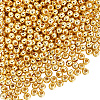 Rack Plating and PVD Vacuum Plating Brass Round Spacer Beads FIND-SP0002-24D-1
