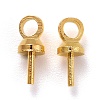 Brass Cup Peg Bails Pendants X-KK-Z018-01B-G-1