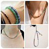 180Pcs 4 Styles Natural Serpentine Jade & Green Aventurin & Green Spot Jasper Beads G-TA0003-08B-8